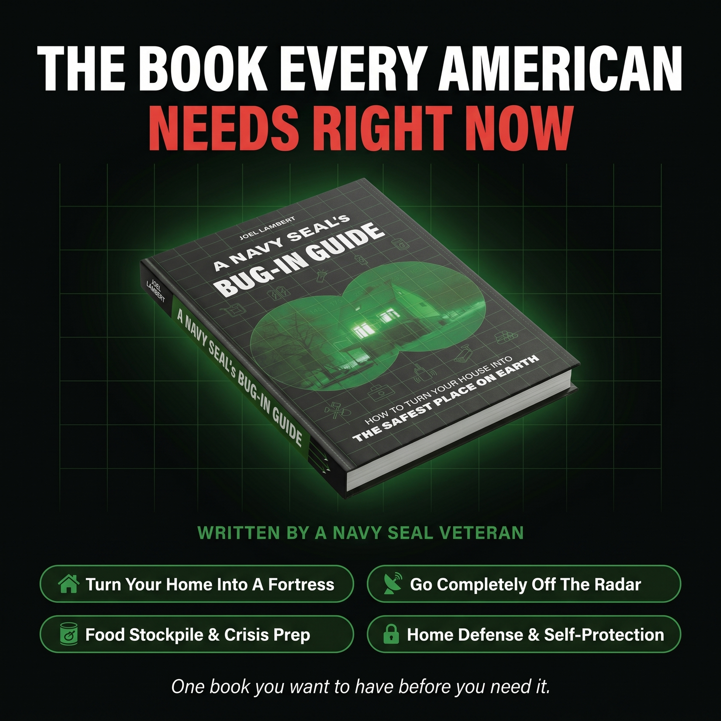 A Navy Seal's Bug-In Guide