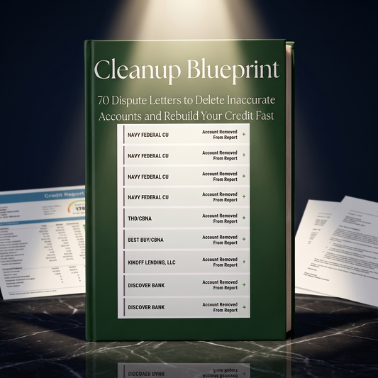 Credit Cleanup Blueprint