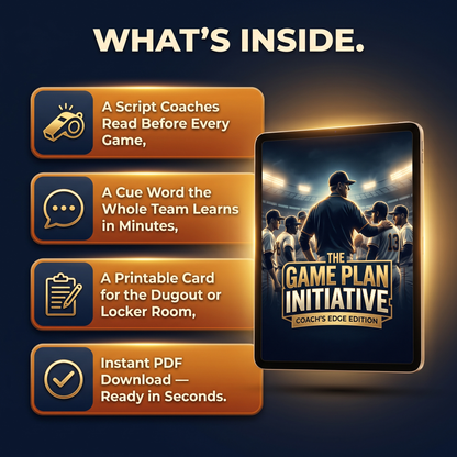 The Team Reset Routine - For Their Coach