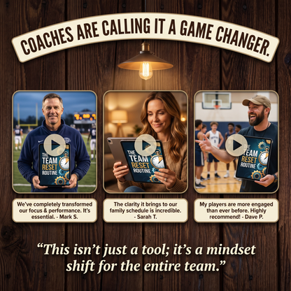 The Team Reset Routine - For Their Coach