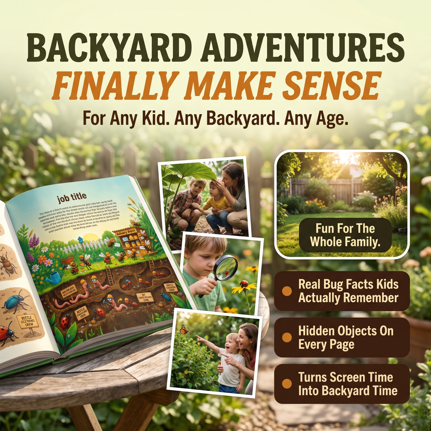The Secret Jobs of Backyard Creatures