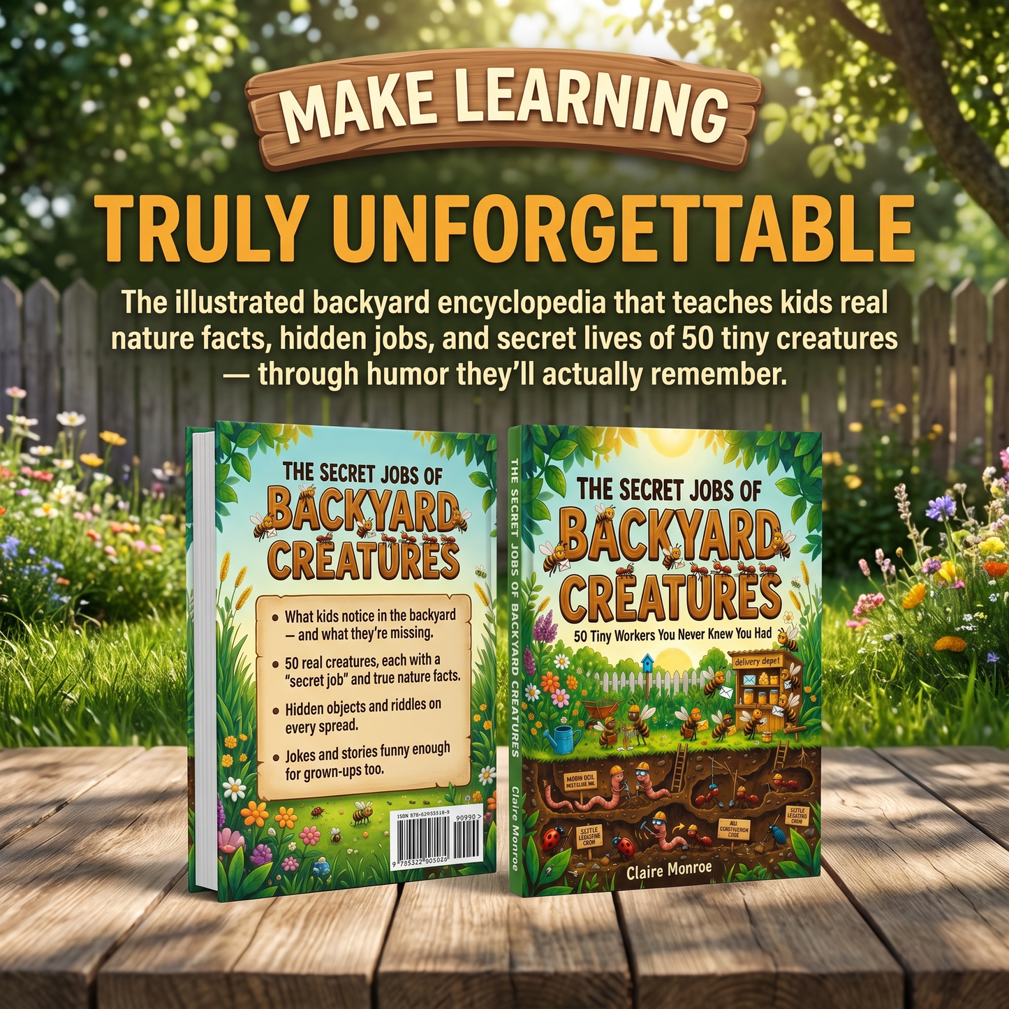 The Secret Jobs of Backyard Creatures