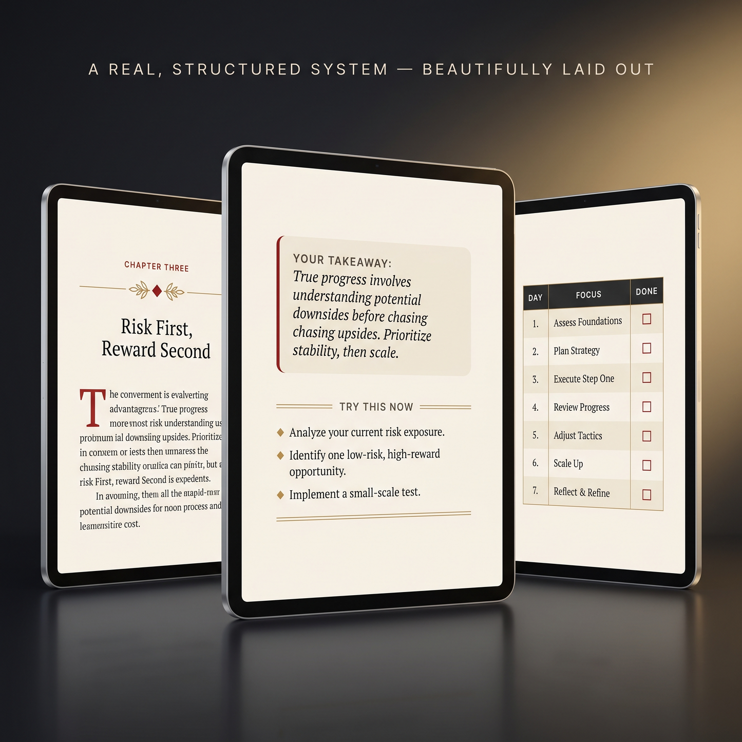 The Traders Reset Elegant: E-book