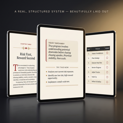 The Traders Reset Elegant: E-book