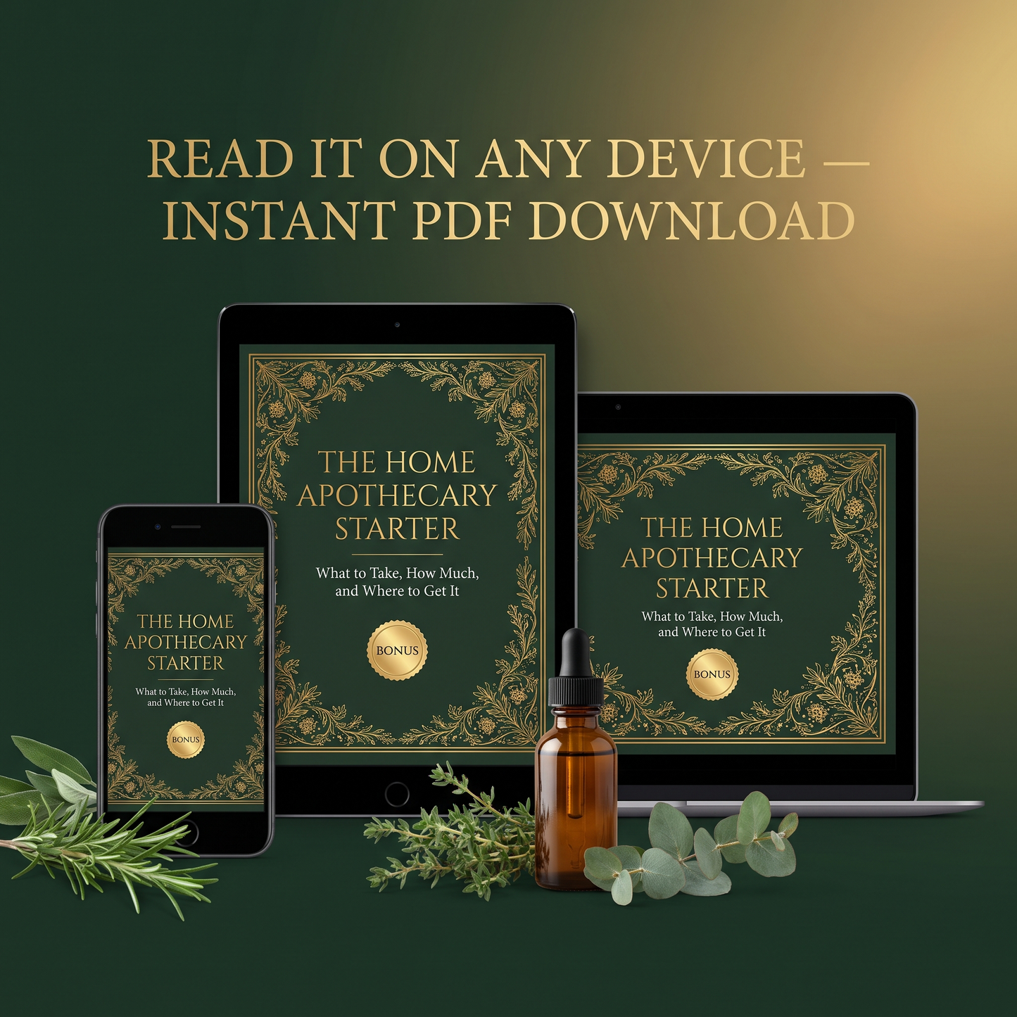 The Home Apothecary Starter: E-book