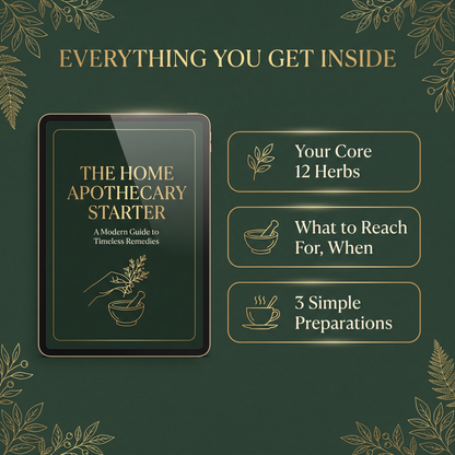 The Home Apothecary Starter: E-book