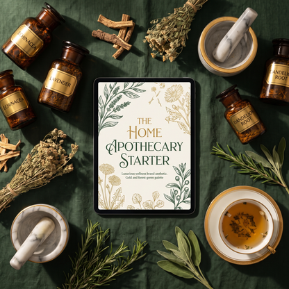 The Home Apothecary Starter: E-book