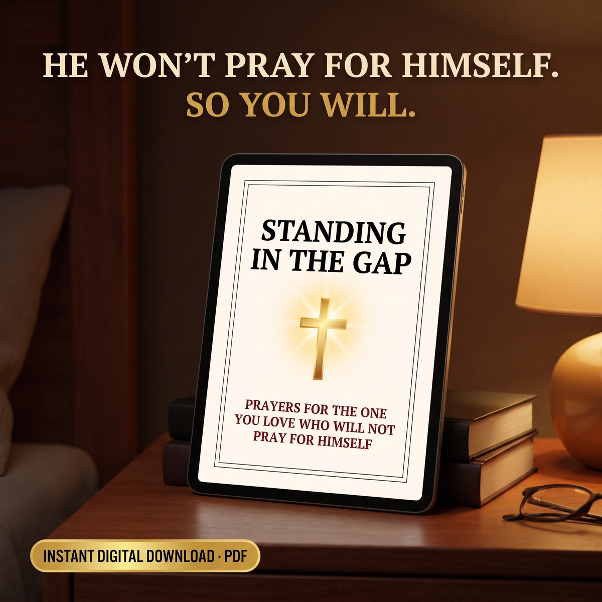 Standing in the Gap ebook shown on a tablet