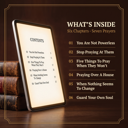 What's inside - six chapters and seven prayers